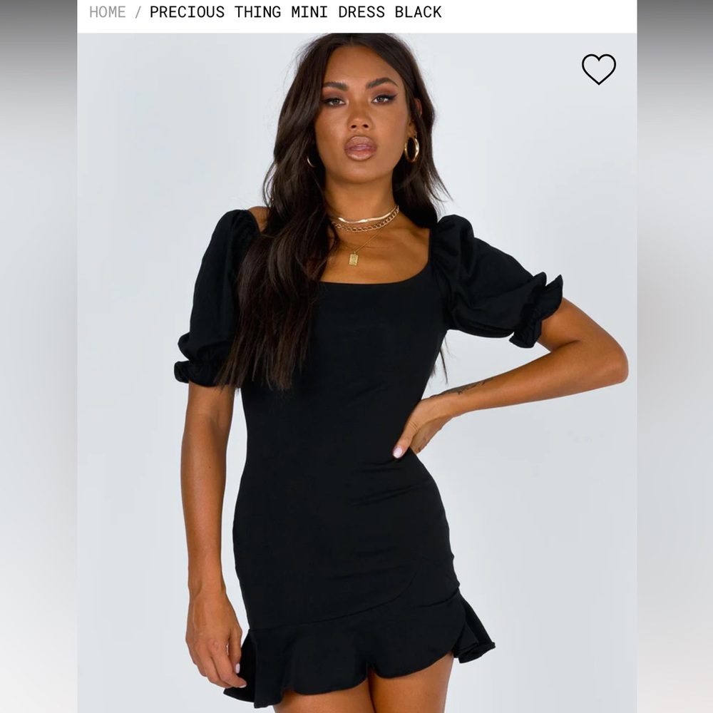 Black Princess Polly Dress 4